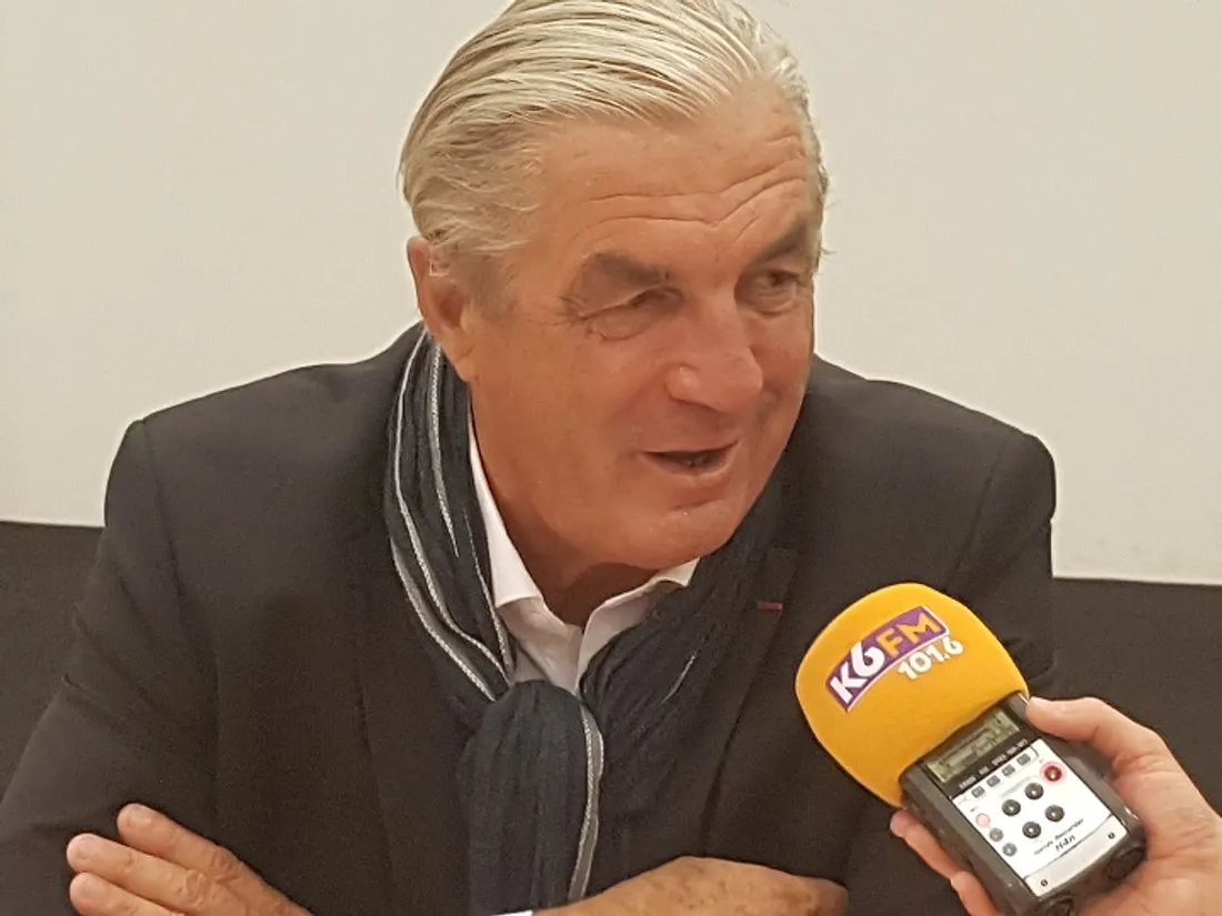 François Sauvadet ce vendredi au micro de K6FM